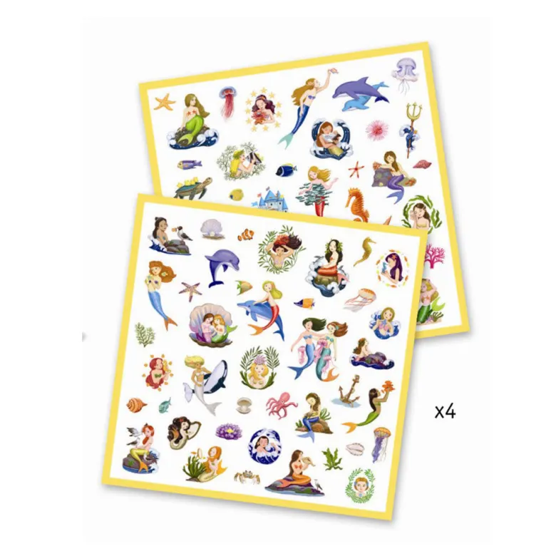 Djeco Stickers: Mermaids