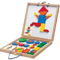 Djeco Suitcase with Geometric Shapes and Magnets