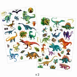 Djeco Tattoos, Dino Club