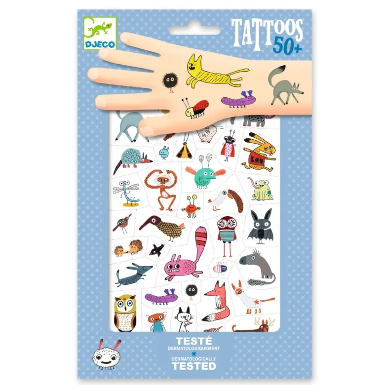 Djeco Tattoos, Little Creatures
