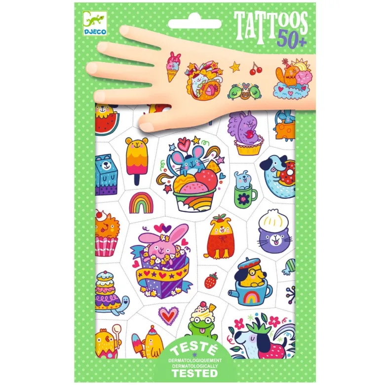 Djeco Tattoos, Sweet Mini