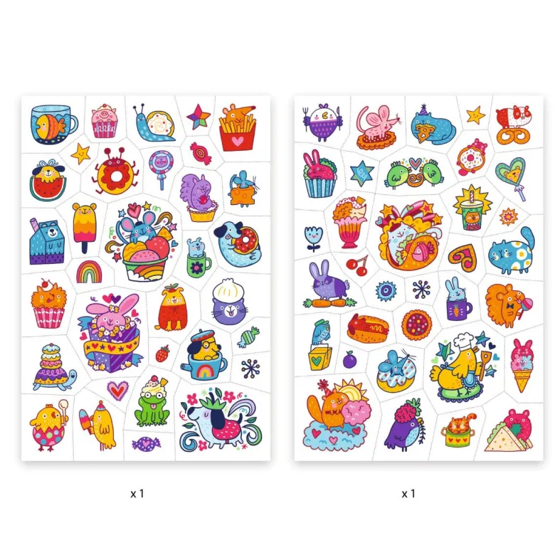 Djeco Tattoos, Sweet Mini