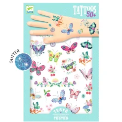 Djeco Temporary Tattoos, Butterflies