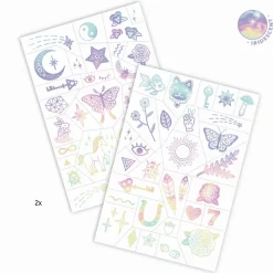 Djeco Temporary Tattoos, Lucky Charms