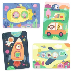 Djeco Watercolor Painting, Transport