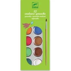 Djeco Watercolour Set with 12 Colours