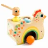 Djeco Wooden Hammer Chicken