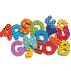 Djeco Wooden Magnets, Letters