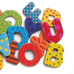 Djeco Wooden Magnets, Letters