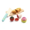 Djeco Wooden Play Food, Lunch Set