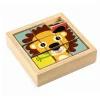 Djeco Wooden Puzzle with Blocks - Touranimo