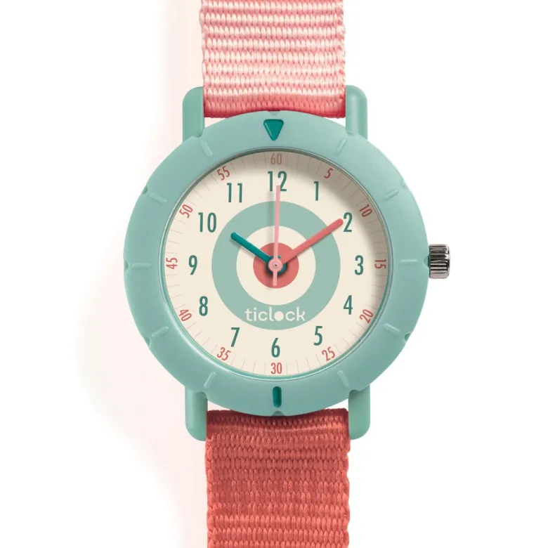 Djeco Wristwatch for Kids, Pink Target
