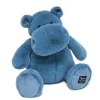 Doudou et Compagnie Flodheste Plush Toy, HIP'BLUE Blue – 40 cm