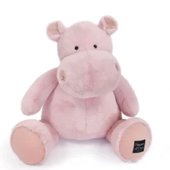 Doudou et Compagnie Flodheste Soft Toy, HIP'PIE Pink - 85 cm