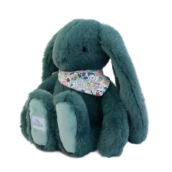 Doudou et Compagnie Flower Bunny, Green - 35 cm
