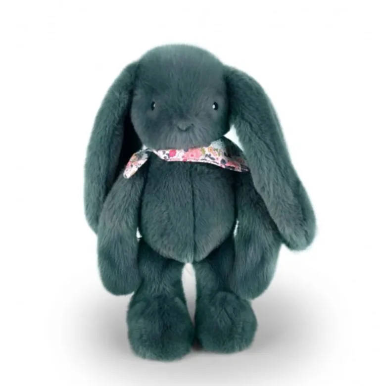 Doudou et Compagnie Flower Bunny, Green - 35 cm