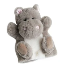 Doudou et Compagnie Hand Puppet, Hippopotamus - 25 cm