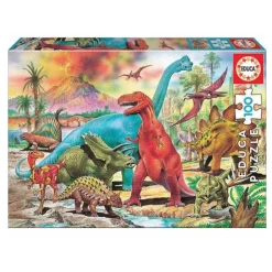 Educa Puzzle, Dinosaur - 100 Pieces