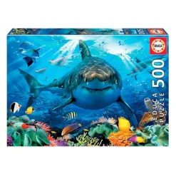 Educa Puzzle, Great White Shark - 500 Pieces