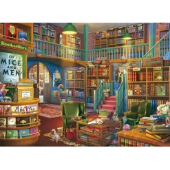 Educa Puzzle, Wonderful Bookshop – 1000 Pieces