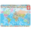 Educa Puzzle, World Map - 1500 Pieces