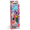 eeBoo 6 Double-Ended Jumbo Colored Pencils, Butterfly Collection