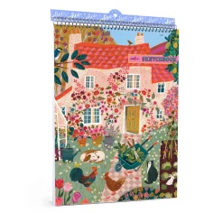 Eeboo A4 Sketchpad – English Cottage