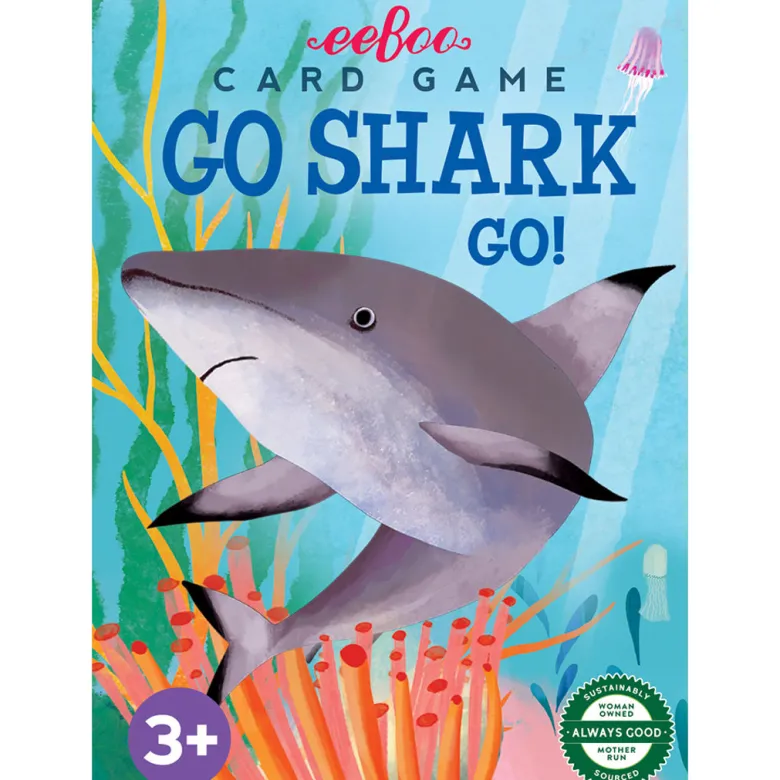 eeBoo Card Game, Go Fish with Sharks and Friends
