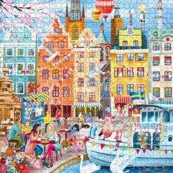 eeBoo Jigsaw Puzzle 1000 Pieces, Stockholm
