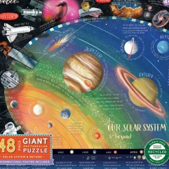eeBoo Jumbo Puzzle – 48 Pieces, The Solar System