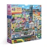 Eeboo Jumbo Puzzle, City - 48 Pieces