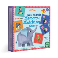 Eeboo Memory Game, Cute Animals