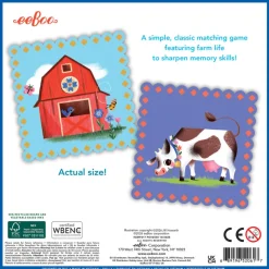 eeBoo Memory Game, The Farm
