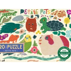 eeBoo Puzzle 20 pcs, Little Pets