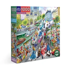 eeBoo Puzzle, 1000 Pieces – Paris Bookseller