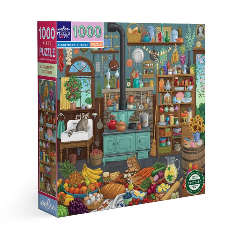 eeBoo Puzzle 1000 Pieces, Alchemist's Kitchen