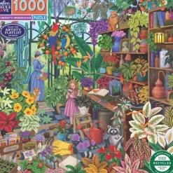 eeBoo Puzzle 1000 Pieces, Alchemist's Greenhouse