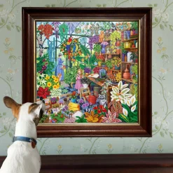 eeBoo Puzzle 1000 Pieces, Alchemist's Greenhouse