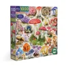 eeBoo Puzzle 1000 Pieces, Bountiful Mushrooms