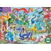 eeBoo Puzzle 100 Pieces, Dragon's World