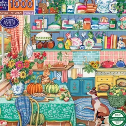 eeBoo Puzzle 1000 pieces, Harvest Kitchen