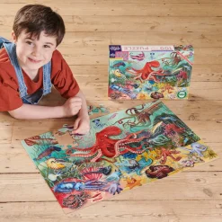 eeBoo Puzzle 100 Pieces, Love from the Octopus