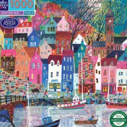 eeBoo Puzzle 1000 Pieces, Scottish Isle