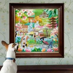 eeBoo Puzzle 1000 Pieces, Seasons in Kyoto