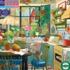 eeBoo Puzzle 1000 Pieces, Springtime Kitchen