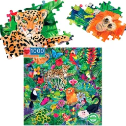 Eeboo Puzzle, Amazon Rainforest - 1000 Pieces