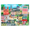 Eeboo Puzzle, Paris - 1000 Pieces