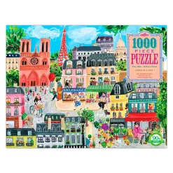 Eeboo Puzzle, Paris - 1000 Pieces