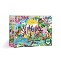 Eeboo Puzzle, Spring - 20 Pieces
