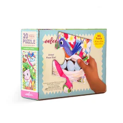 Eeboo Puzzle, Spring - 20 Pieces